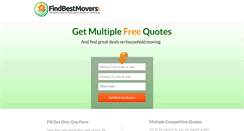 Desktop Screenshot of findbestmovers.com