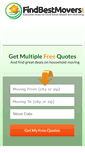Mobile Screenshot of findbestmovers.com